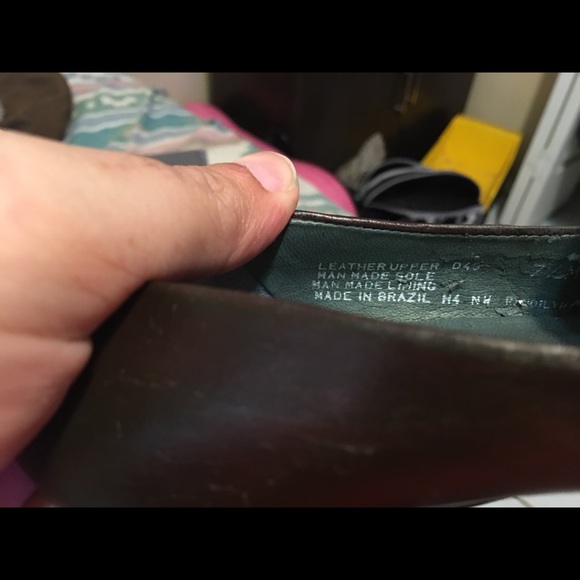 Women’s size 7.5 Nine West brown shoes - Picture 7 of 8